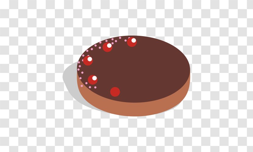 Circle Pattern - Oval - Chocolate Cake Transparent PNG