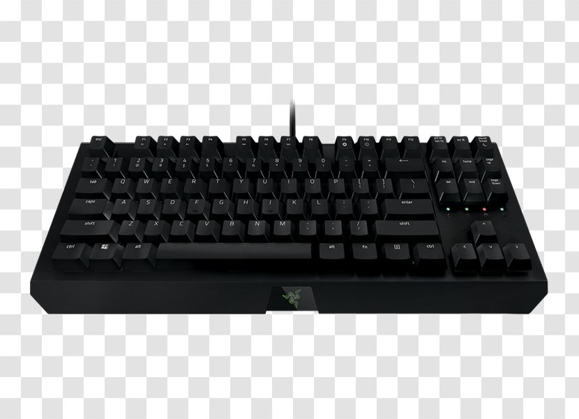 Computer Keyboard Razer Blackwidow X Tournament Edition Chroma Laptop Inc. BlackWidow - Technology Transparent PNG