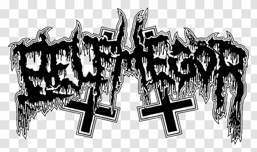 T-shirt Belphegor Hoodie Blackened Death Metal Logo - Cartoon - Megadeth Transparent PNG