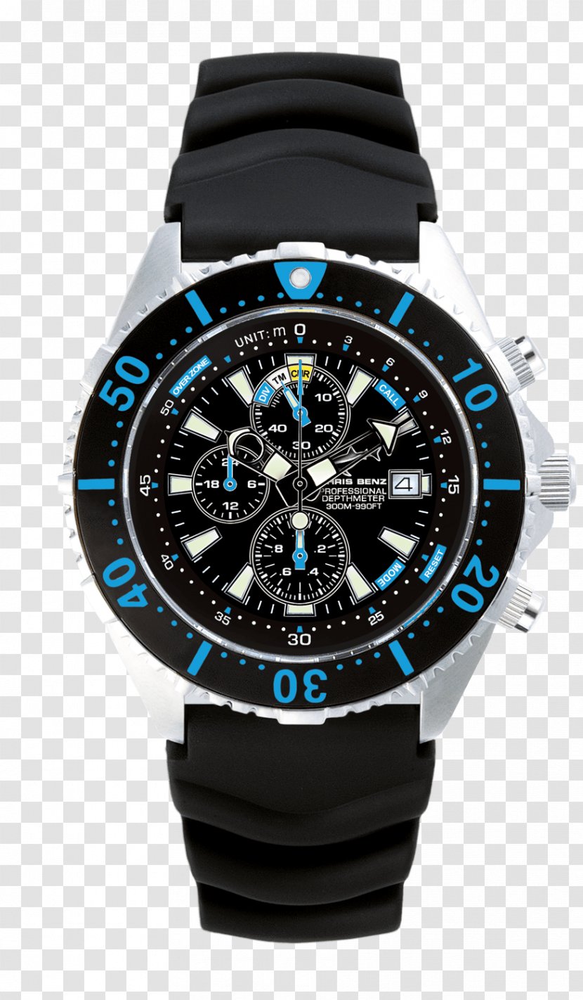 Watch Casio Oceanus Clock Chronograph - Electric Blue Transparent PNG