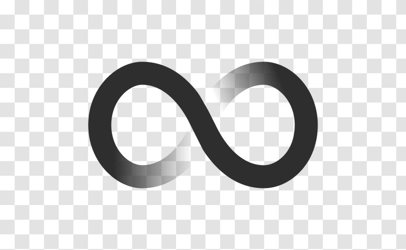 Infinity Symbol Logo - Text Transparent PNG