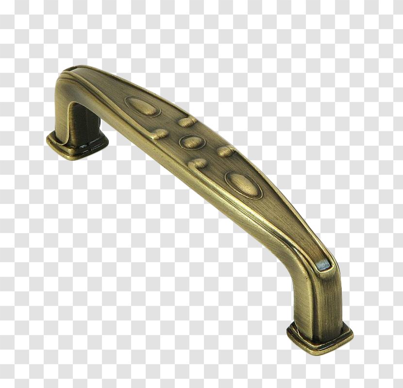 Brass Door Handle Material - Hardware Accessory - Stone Mill Transparent PNG
