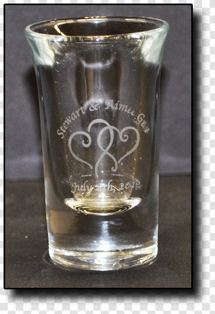 Pint Glass Highball Old Fashioned - Drinkware - Etching Transparent PNG