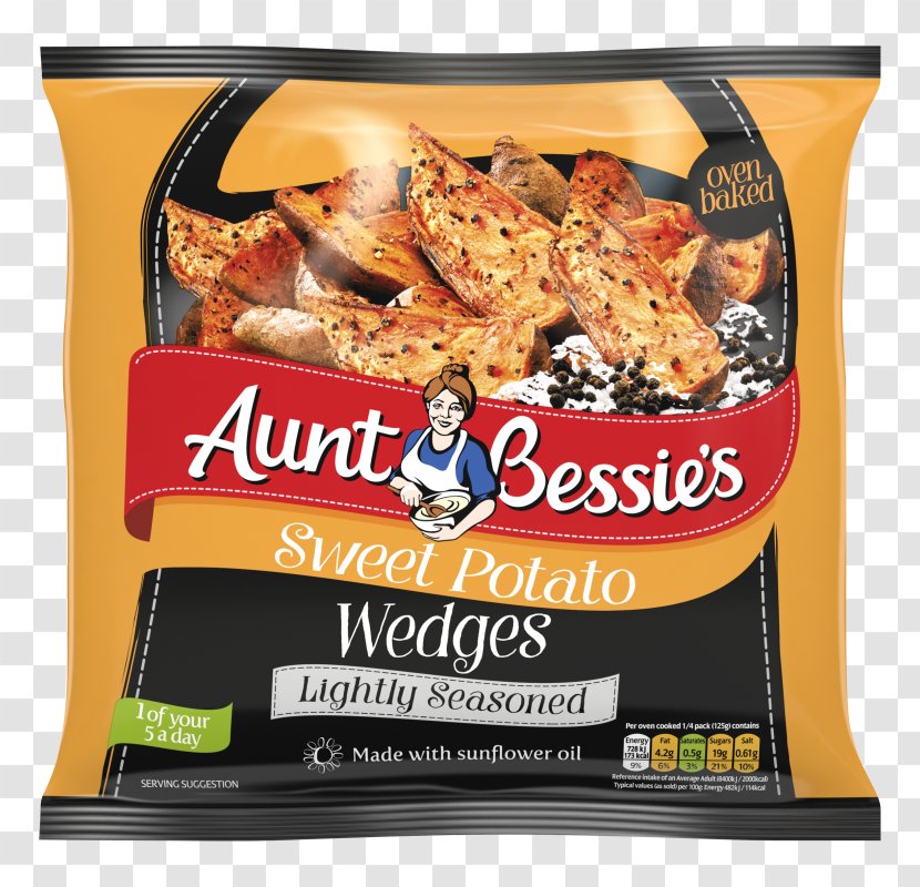 Potato Wedges Aunt Bessie's Food Recipe - Sweet Transparent PNG