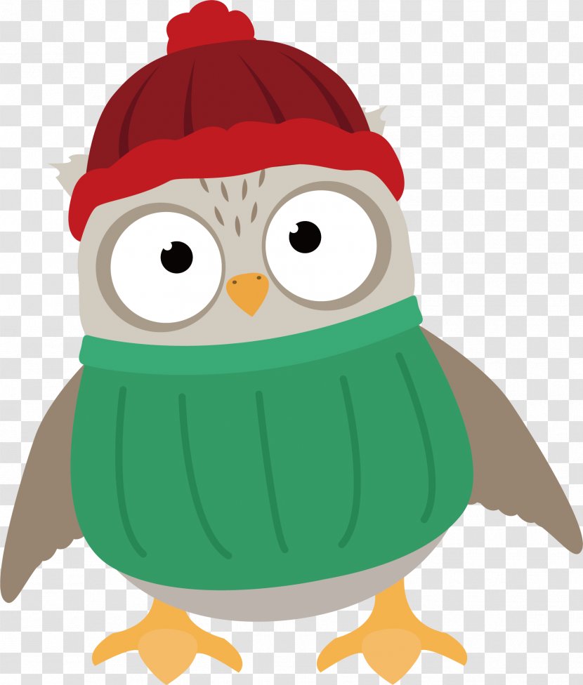 Owl Euclidean Vector Clip Art - Cute Transparent PNG