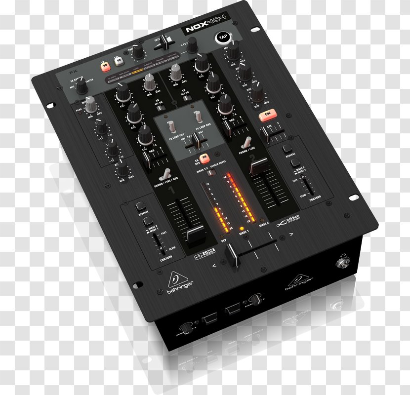 Audio Mixers Disc Jockey Behringer DJ Mixer Mixing - Electronics - Dj Transparent PNG