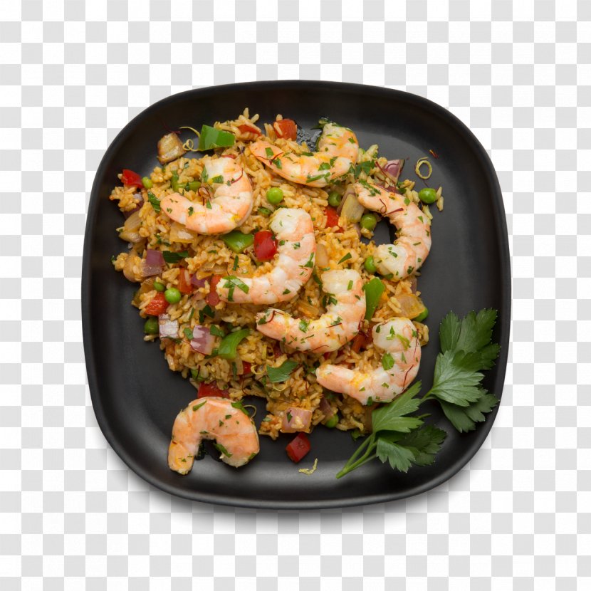 Tom Yum Thai Cuisine Paella Food Shrimp - Dinner - Cauliflower Transparent PNG