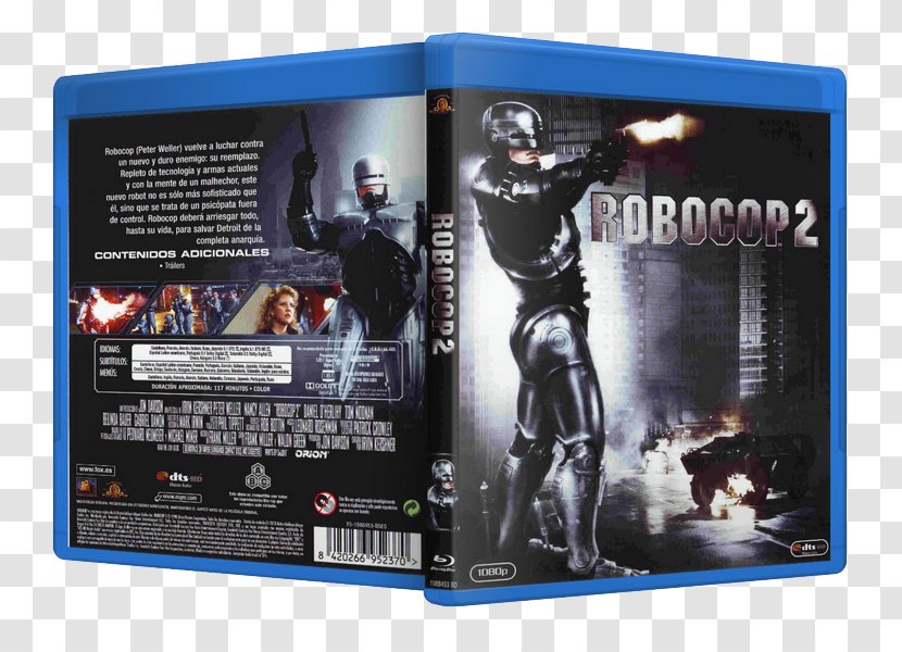 Blu-ray Disc DVD Remaster Film Actor - Dan O Herlihy - Robocop Transparent PNG