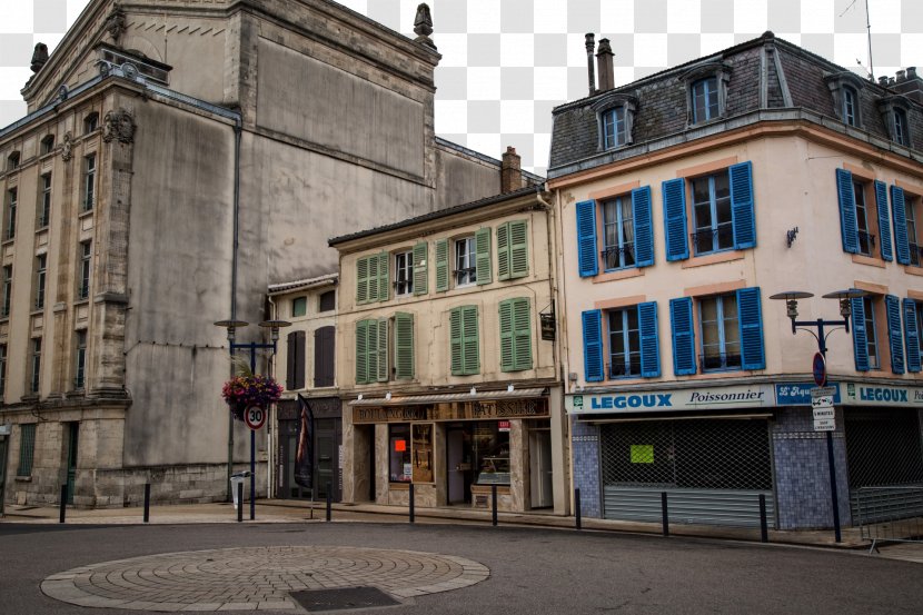 Verdun Metz Meuse Street - Building - Foreign Town Transparent PNG