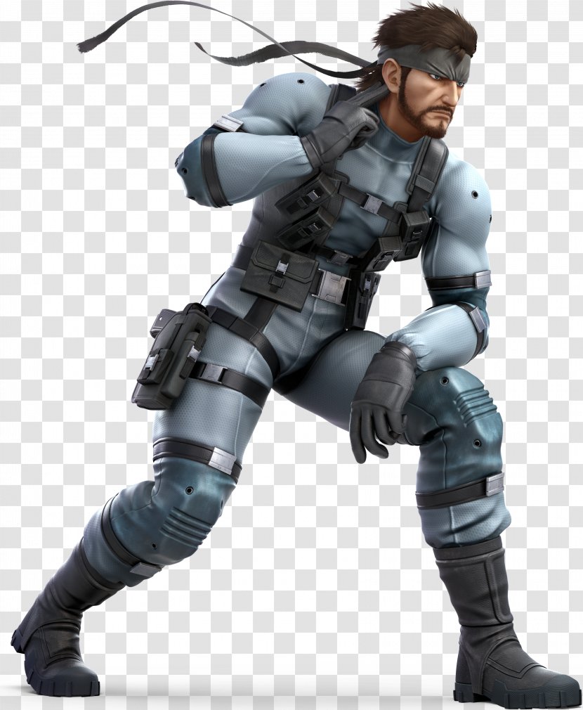 Super Smash Bros. Ultimate Brawl Solid Snake Big Boss Nintendo Switch - Bros - Assert Graphic Transparent PNG