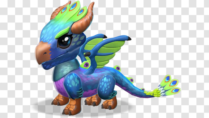 Dragon Mania Legends Pavo - Fictional Character - Peacock Baby Transparent PNG