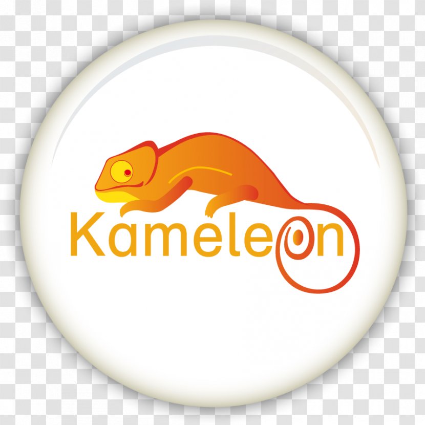 Chameleons Logo Animal Font - Kameleon Transparent PNG