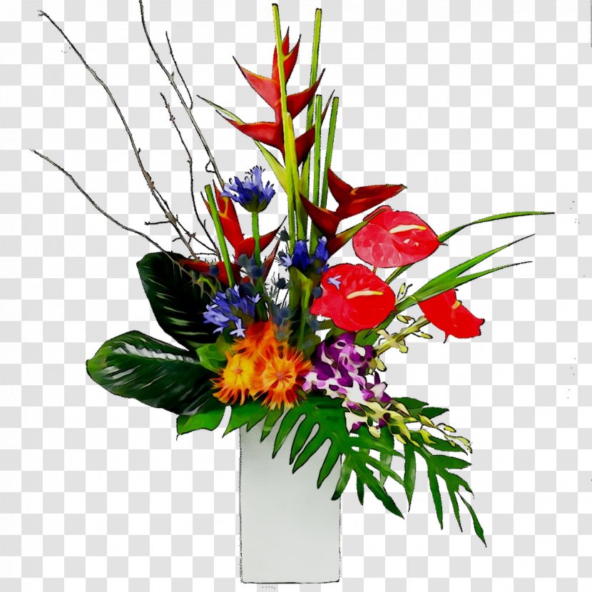 Floral Design Cut Flowers Flower Bouquet Ikebana - Anthurium - Flowering Plant Transparent PNG