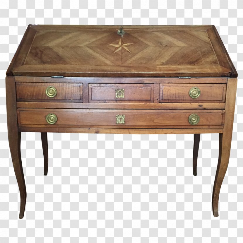 Table Antique Furniture Drawer Transparent PNG