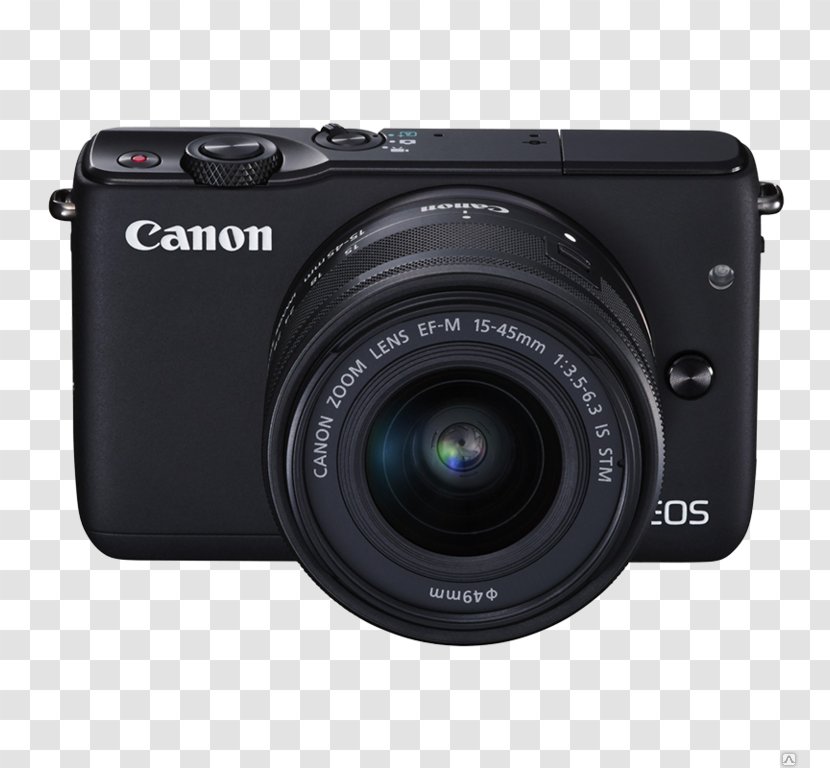 Canon EOS M10 M6 M3 EF Lens Mount - Mirrorless Interchangeablelens Camera Transparent PNG