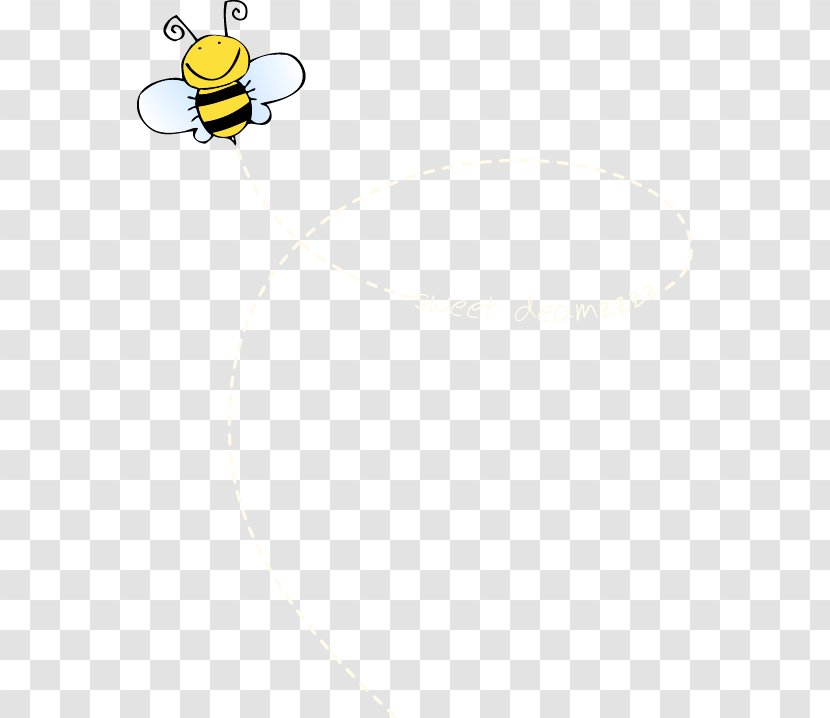 Textile Line Point Angle Flooring - Clinical Nutrition - Cute Cartoon Bee Transparent PNG