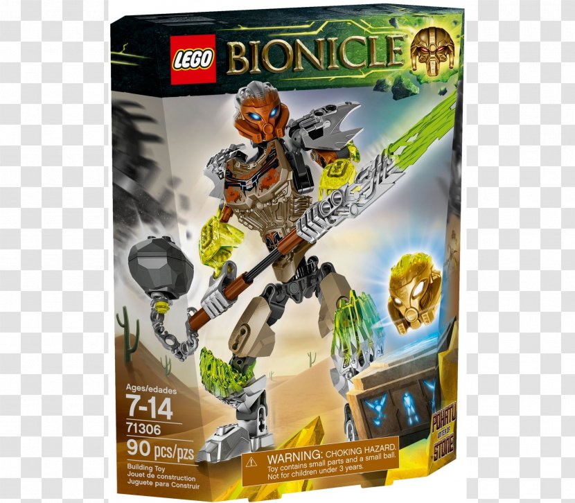 LEGO 71306 BIONICLE Pohatu Uniter Of Stone Bionicle 71305 Lewa Jungle Toy Transparent PNG