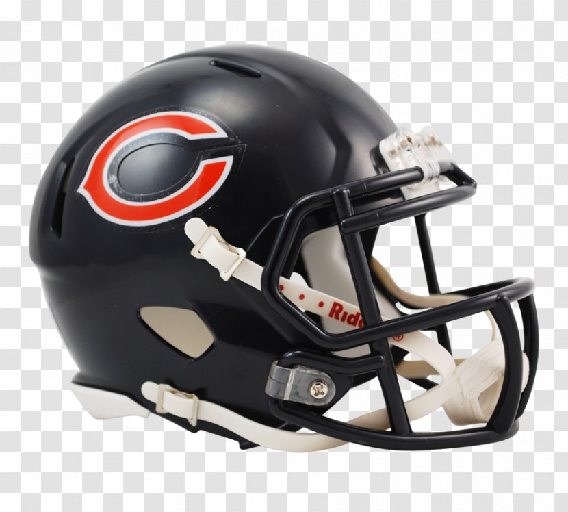 Chicago Bears NFL American Football Helmets Riddell Transparent PNG