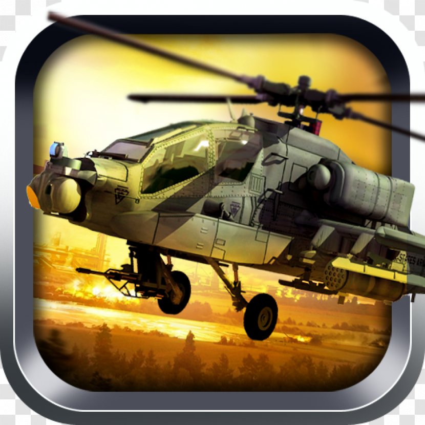 Helicopter 3D Flight Simulator GUNSHIP BATTLE: Airplane - Android Transparent PNG