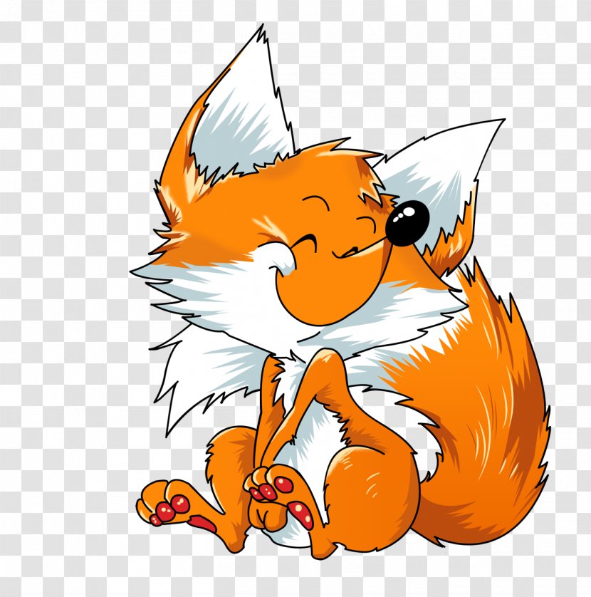 Whiskers Drawing Red Fox - Cat - Cute Transparent PNG
