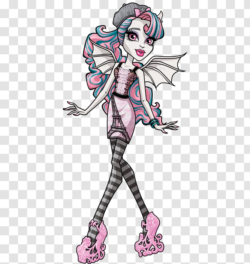 Monster High: Ghoul Spirit Scaris: City Of Frights Frankie Stein - Silhouette - Flower Transparent PNG