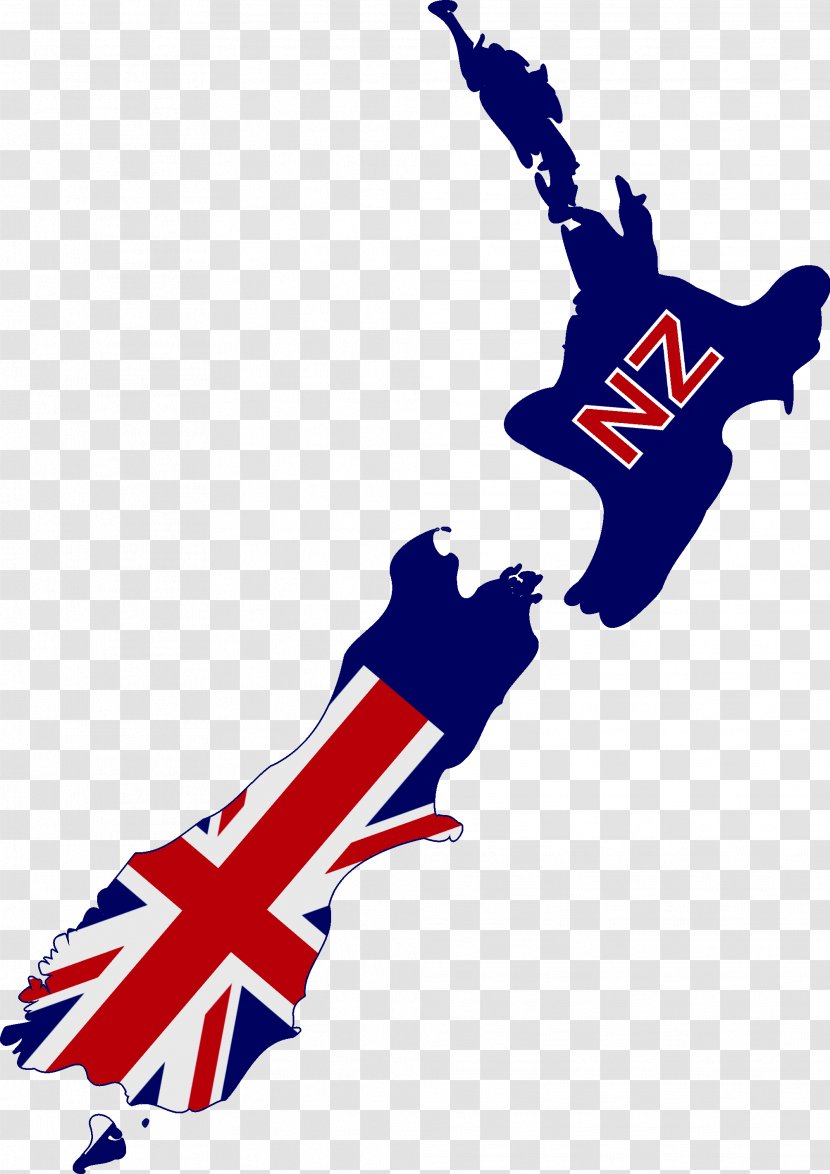 New Zealand Line Art Clip - Flag Transparent PNG