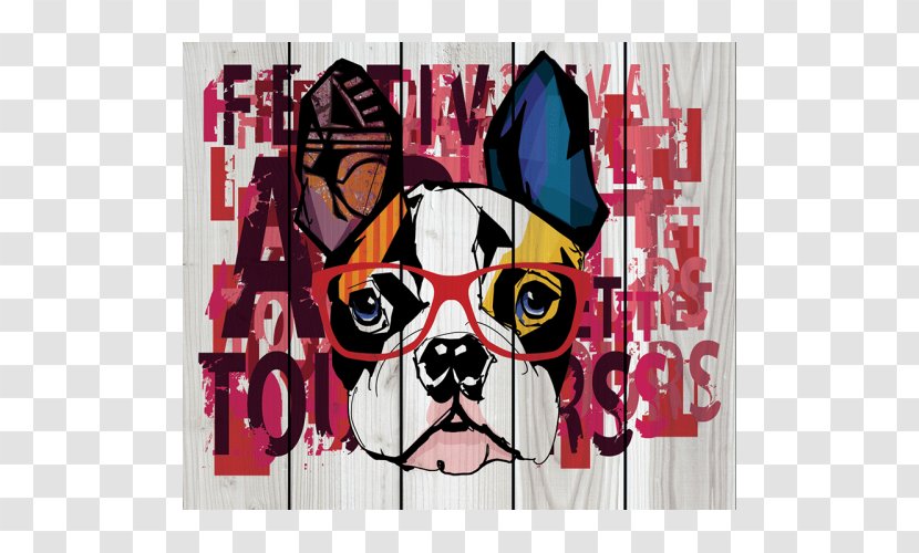 French Bulldog Vector Graphics Image Illustration - Dog - Painting Transparent PNG