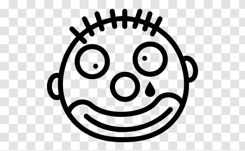 Emoticon Smiley Clip Art Emoji - Happy - Clown Head Transparent PNG