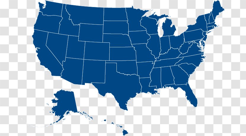 United States Vector Map - Drop Down Box Transparent PNG