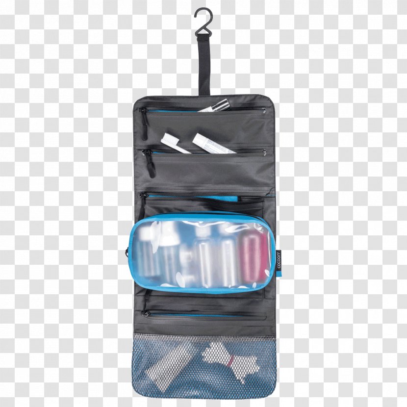 Cosmetic & Toiletry Bags Grey Blue Handbag - Plastic - Bag Transparent PNG