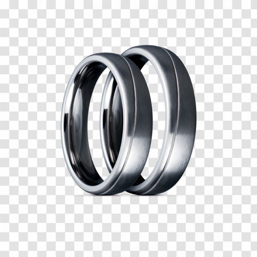 Wedding Ring Jewellery Silver Titanium - Body Jewelry - Master Of Transparent PNG