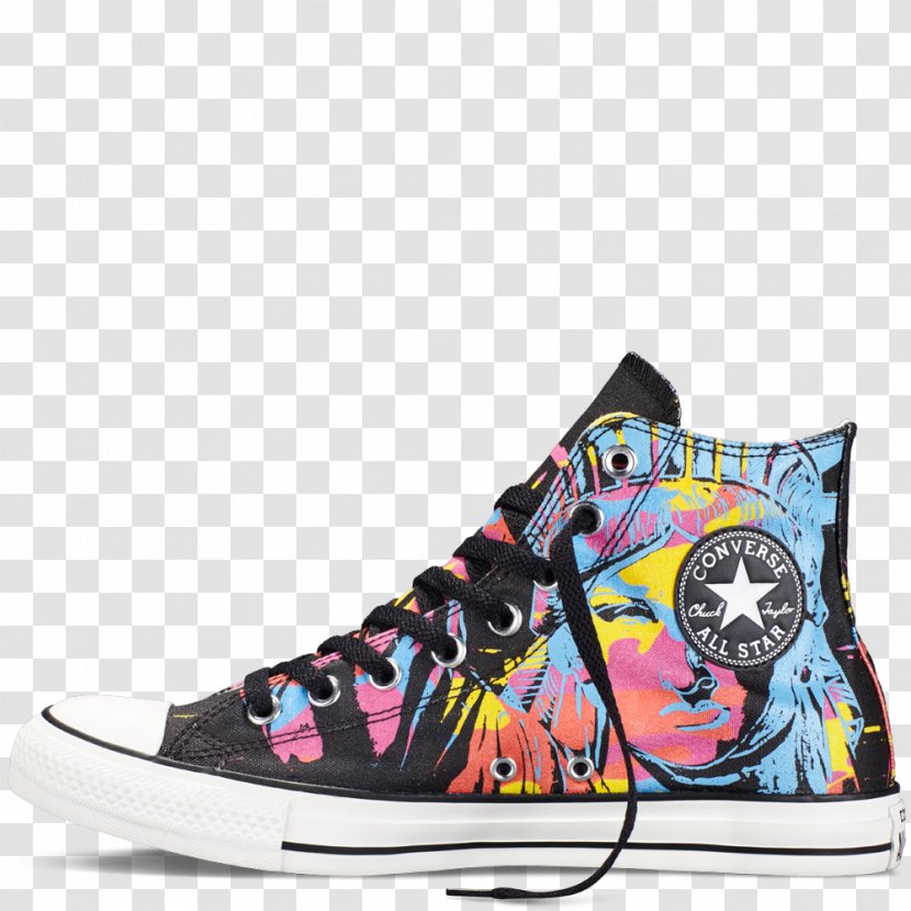 Chuck Taylor All-Stars Sneakers Converse High-top Painting - Shoe Transparent PNG