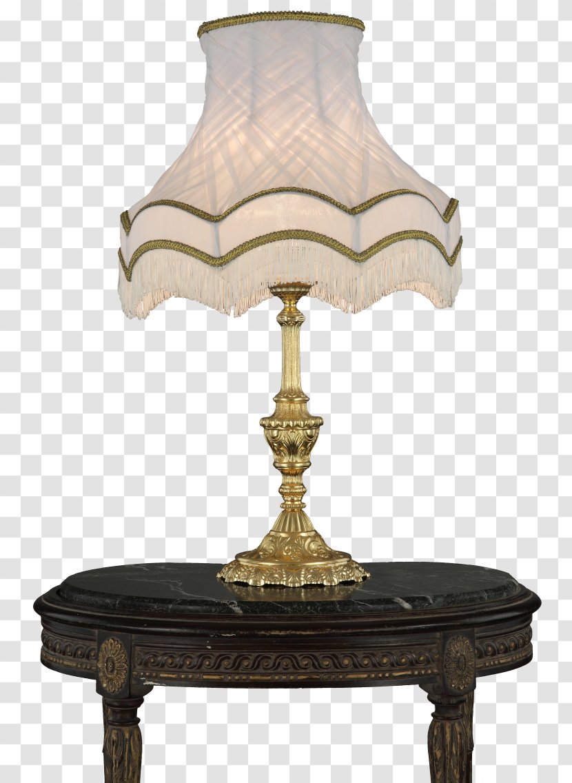 Light Fixture Lamp Shades Lighting Table - Brass - Crystal Chandeliers Transparent PNG