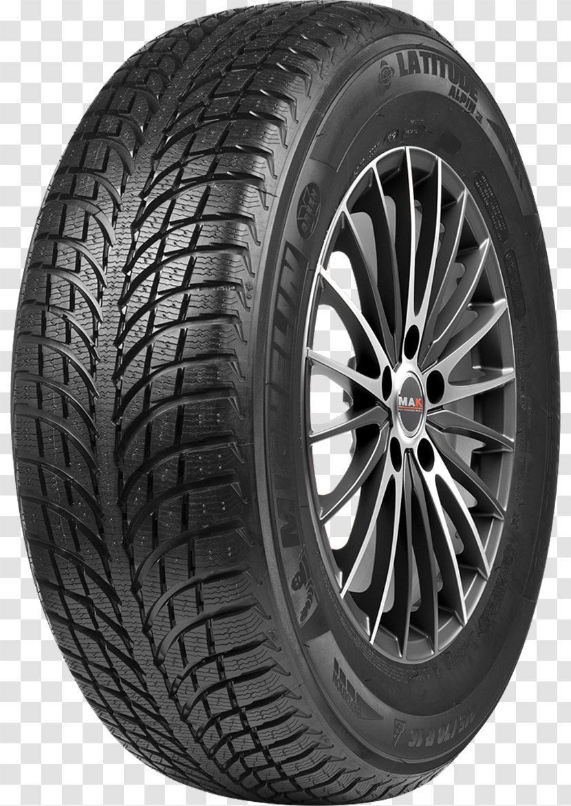 Tread Tire Car Formula One Tyres Michelin Pilot Alpin PA4 - Automotive Wheel System Transparent PNG