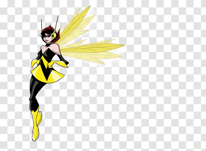 Wasp Comics Comic Book Superhero Avengers Transparent PNG
