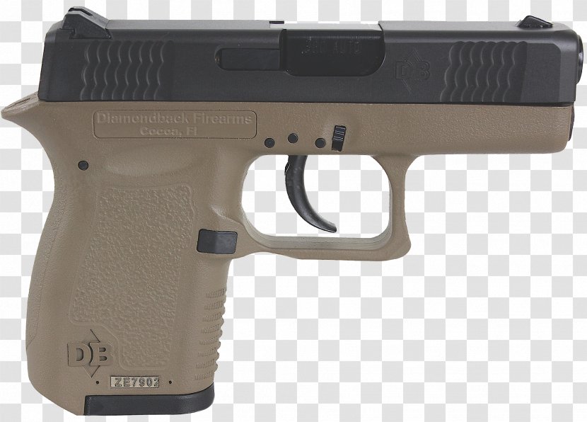 Trigger .380 ACP Automatic Colt Pistol Gun - Ranged Weapon - Small Guns Transparent PNG