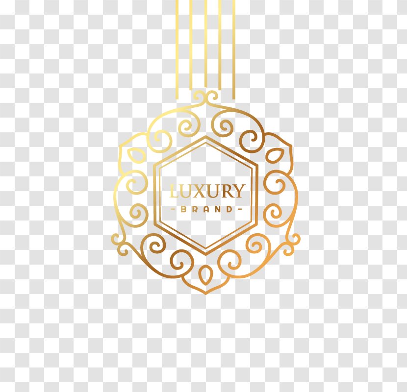 Euclidean Vector Computer File - Brand - Gold Frame Transparent PNG