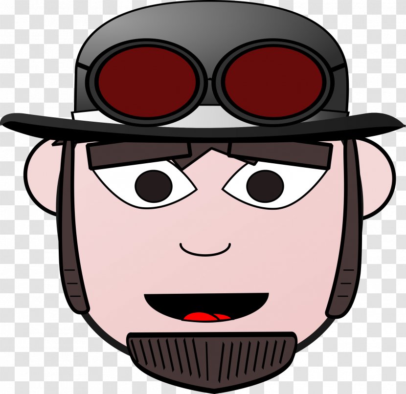 Cartoon Character Drawing Clip Art - Sideburns - Ginkgo Clipart Transparent PNG