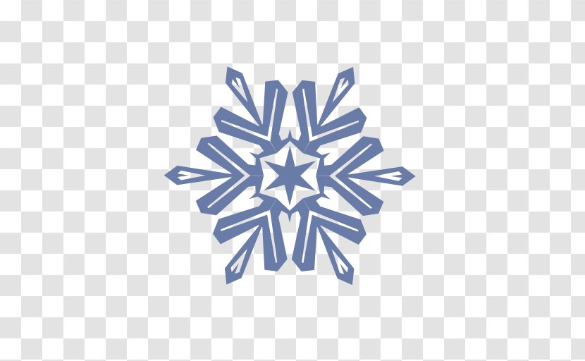 Snowflake Snowman - Element Transparent PNG
