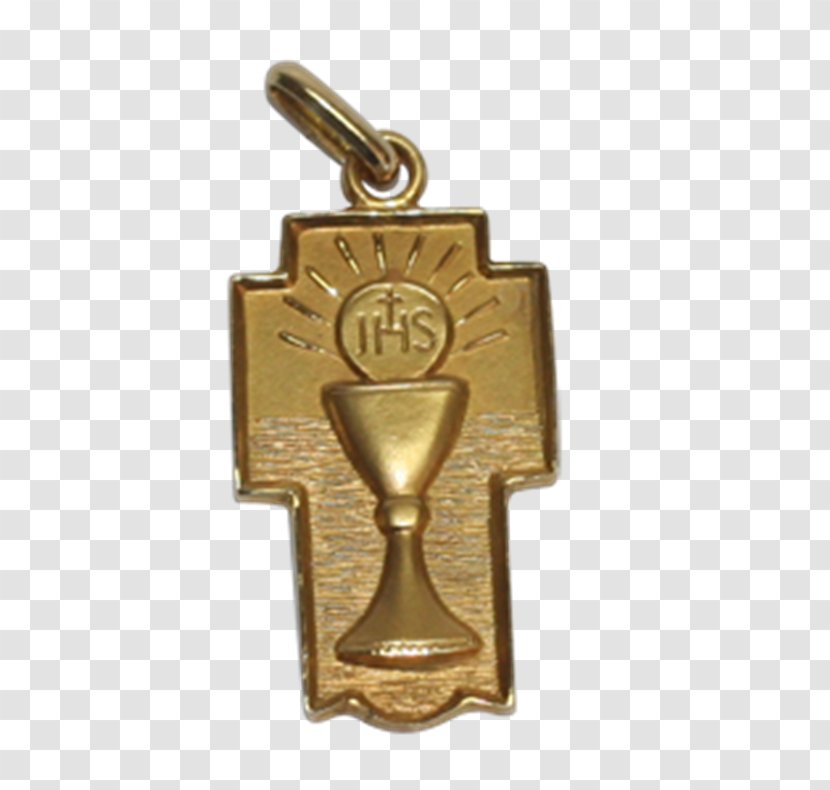 Gold Medal First Communion Cross - Christ - Primera Comunion Transparent PNG