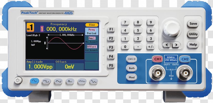 Electronics Signal Generator Arbitrary Waveform Function System - Circuit Component - Kt Cat Transparent PNG
