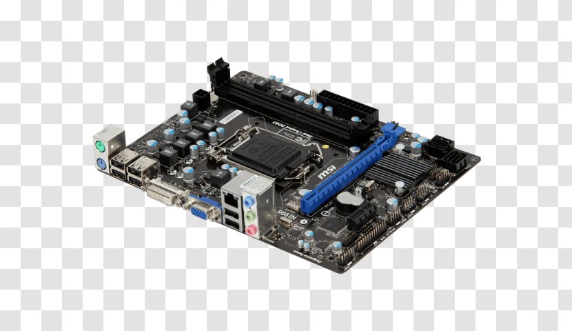 Intel LGA 1155 MicroATX Motherboard CPU Socket - Ddr3 Sdram Transparent PNG