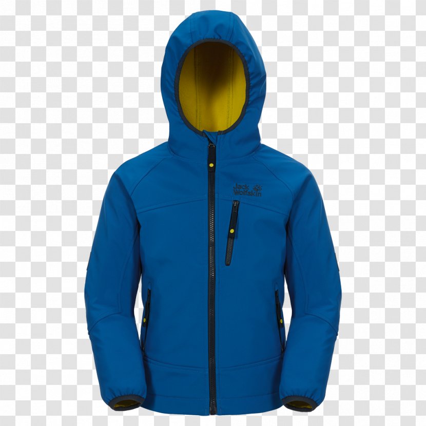 Hoodie Cobalt Blue Polar Fleece Jacket - Sleeve - Shell Transparent PNG