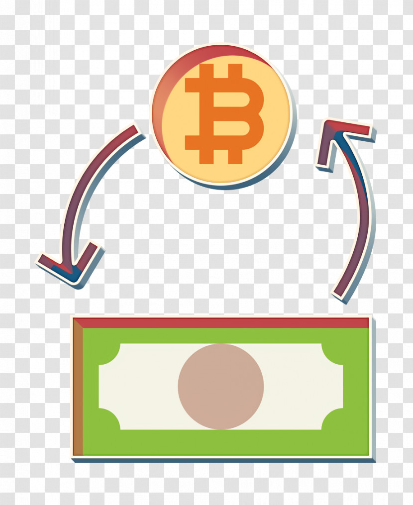 Blockchain Icon Bitcoin Icon Exchange Icon Transparent PNG