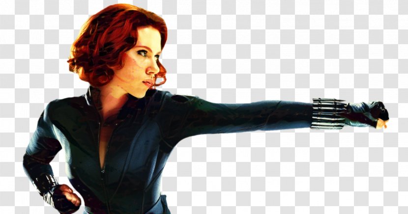 Black Widow Quicksilver Clint Barton The Avengers - Superhero - Gesture Transparent PNG