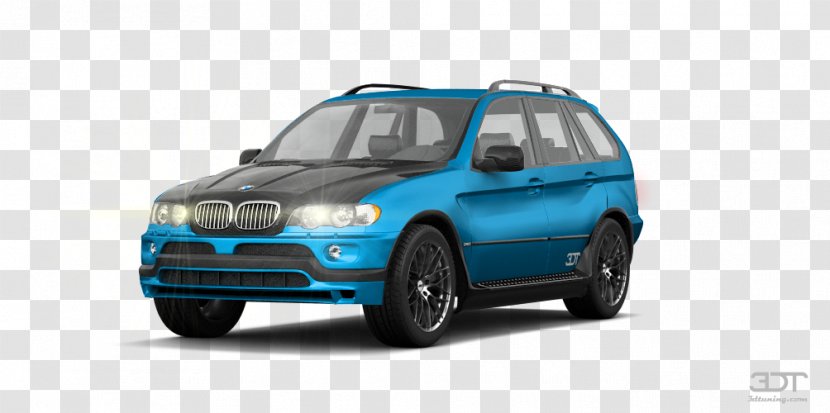 BMW X5 (E53) Compact Car M - Blue Transparent PNG