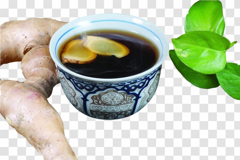 Ginger Tea Bronchitis Food Cough - Beauty Brown Sugar Transparent PNG