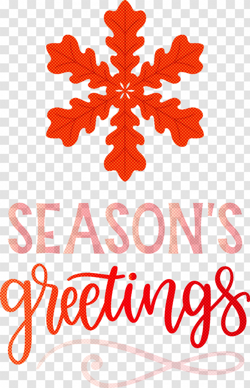 Seasons Greetings Winter Snow Transparent PNG