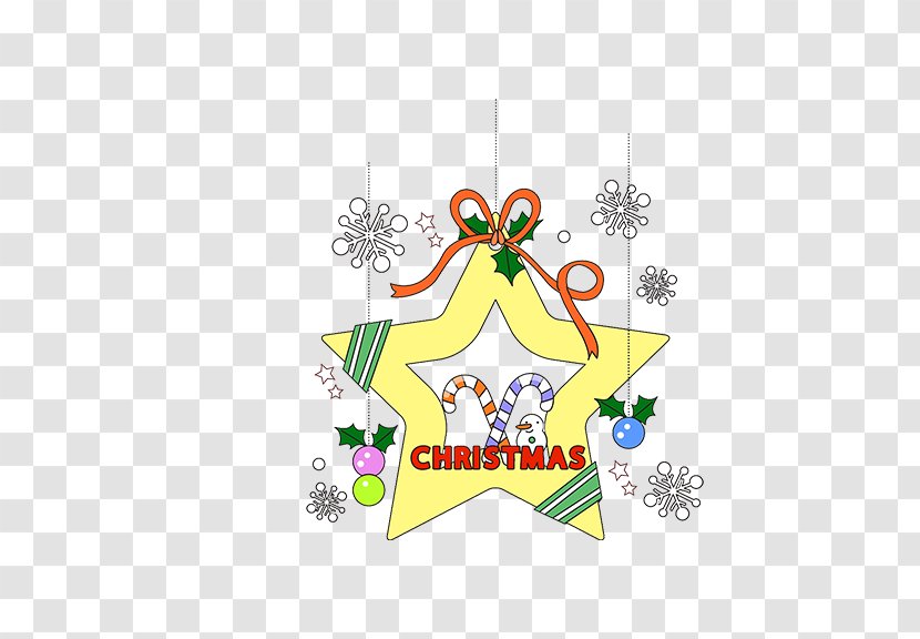 Christmas Tree Ornament Clip Art - Holiday - Line,Little Star Transparent PNG