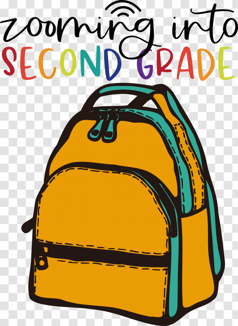 Back To School Second Grade Transparent PNG